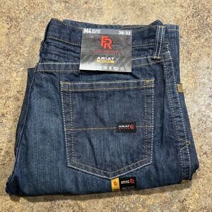 Ariat Work FR M4 Relaxed Boot Cut Jeans , 38 x 32 , Flame Resistant , NEW